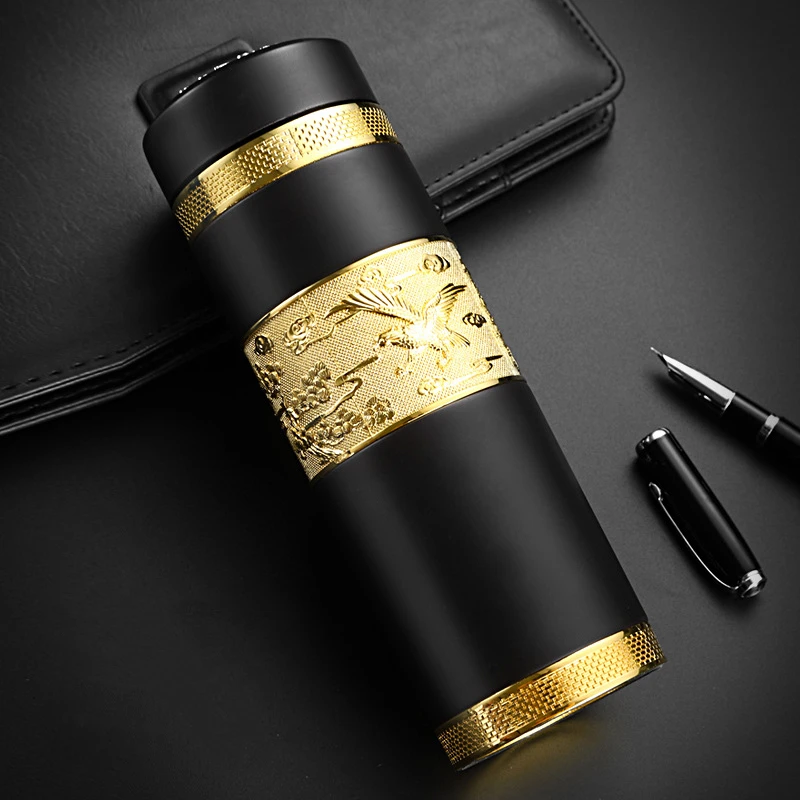 Исин термос из фиолетовой глины для бутылки с водой чашка холодных напитков