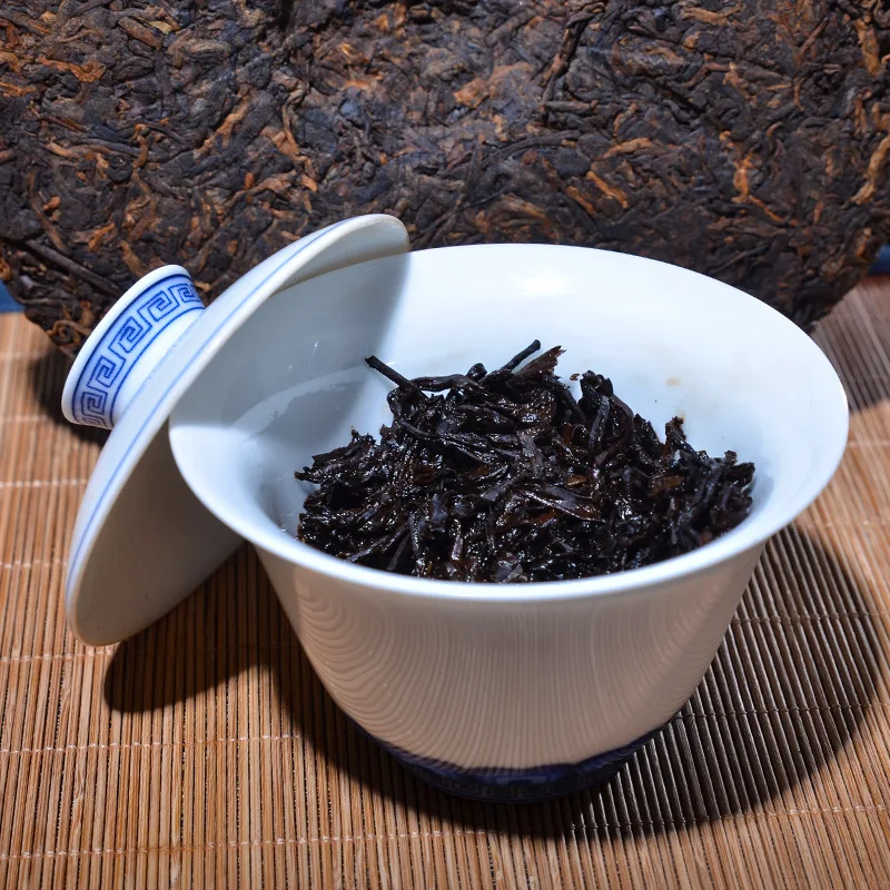 

357g China Tea Yunnan Oldest 2012 Yr Ripe Pu'er Tea Down Three High Clear Fire Detoxification Beauty Lost Weight Pu-erh Tea