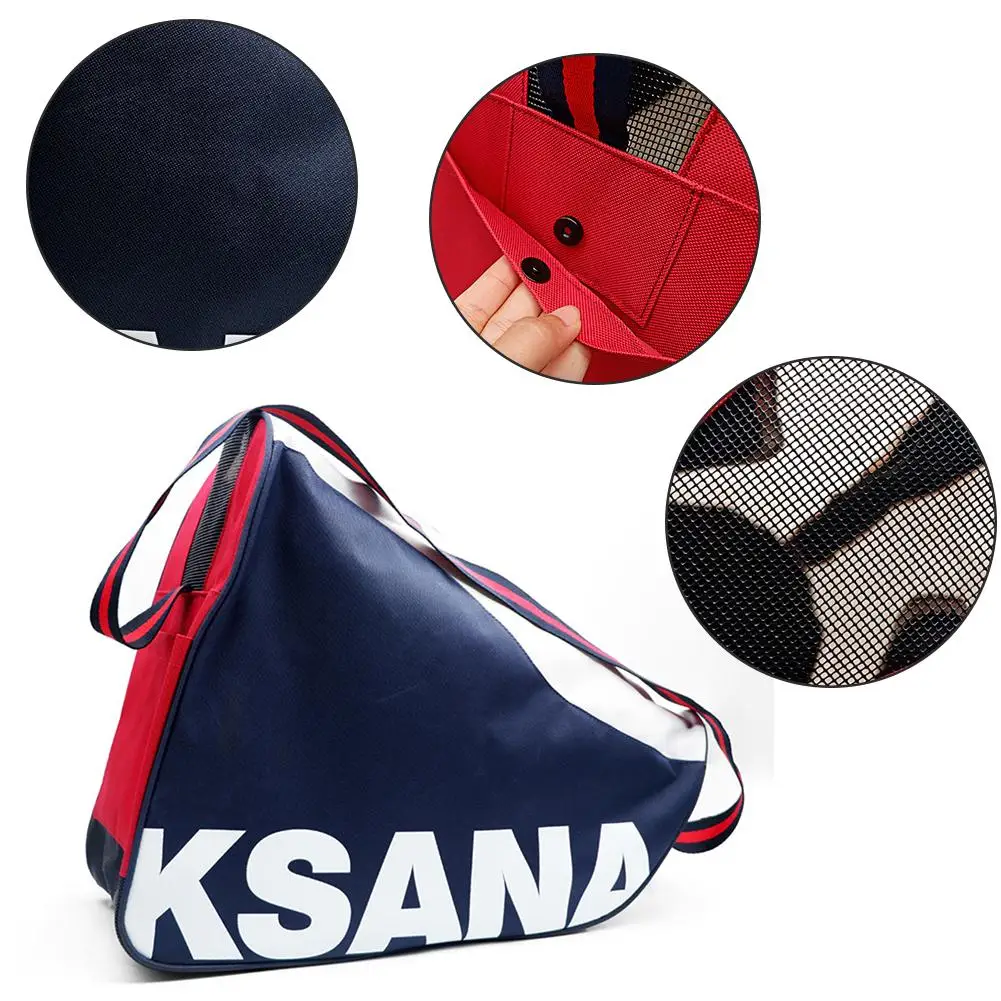 

Skate Bag Roller Sports Handbags Universal Set Backpack Triangle Skates Cover Durable Roller Skate Storage Sports Bag