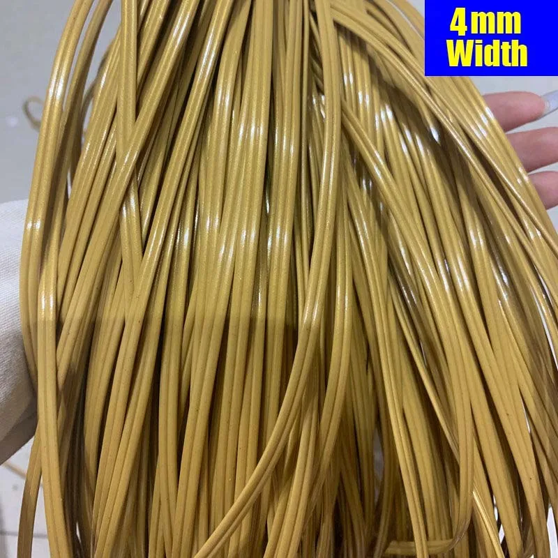 Ротанг двойной из синтетического ротанга 4 мм ширина 500 г | Мебель