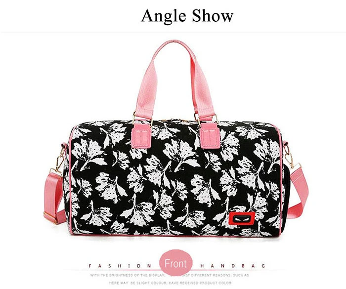New Flowers Women Gymtas Yoga Bolsa Waterproof Sports Bags Shoes Men Gym Bags For Training Bag Tas Fitness Travel Sport Handbag