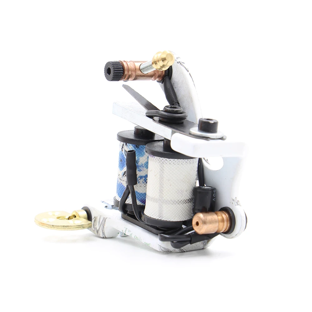 Высококачественная катушка для тату машинки 10 катушек пистолет и алюминиевый