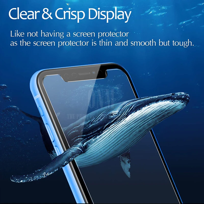 Передняя и задняя Защита экрана для iPhone XR закаленное стекло защита от отпечатков