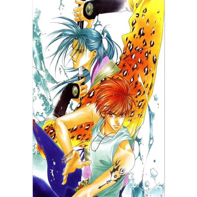 Harukanaru Toki no Naka de плакат холст 30X45cm 40X60cm арт отделочная ткань для дома печати
