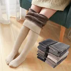 Леггинсы детские, для девочек, зимние, плотные, теплые, От 1 до 10 лет