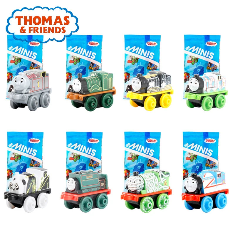 

Original Thomas & Friends Little Train Collectible Toys Mini Car Pocket Train Toy Percy Frankit Surprise Pack For Kid Birhtday