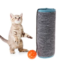 cat mat ring ball scratch board scratcher blanket furniture protector kitten toy 85da
