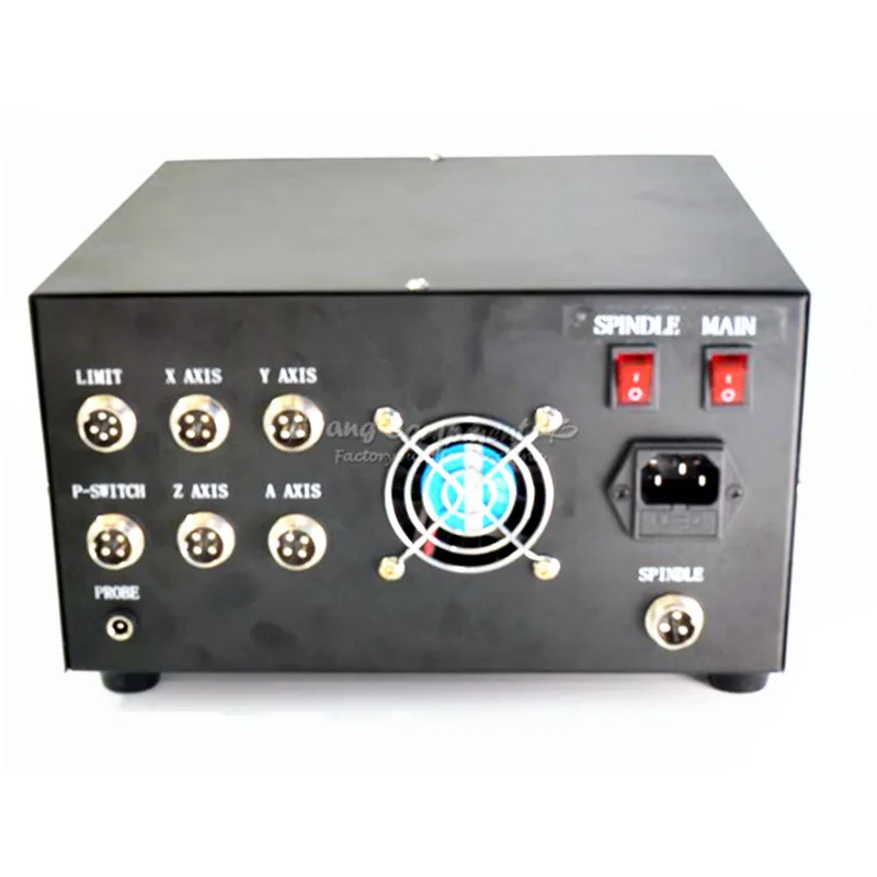 DC Brushless spindle drive 4axis cnc control box MACH3 parallet port manual pulse conversion card kit for engraving machine | Инструменты