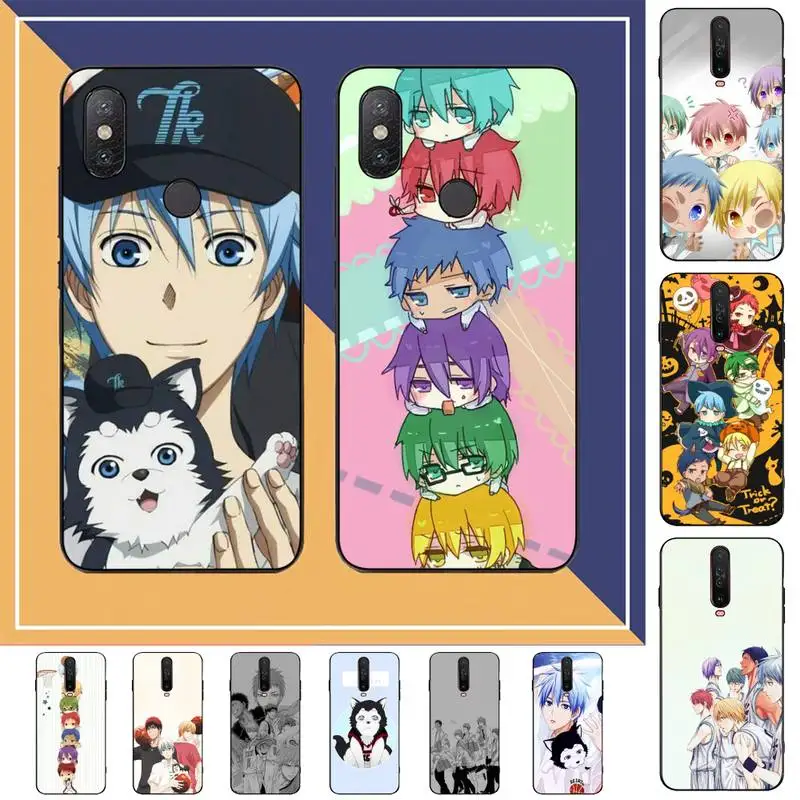 

TOPLBPCS Kuroko No Basket Phone Case for Redmi Note 8 7 9 4 6 pro max T X 5A 3 10 lite pro