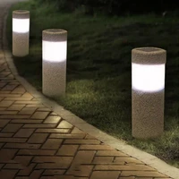 outdoor nightlight waterproof led white light 3w solar lawn light for sand blasting garden landscape yard lawn path lighting