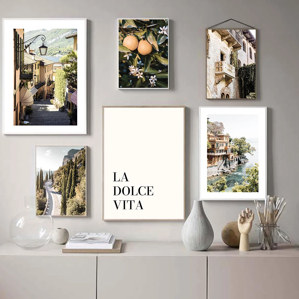 

Modern Landscape Poster Photography Canvas Painting Natural Art Print Quote Scandinavian Wall Picture For Living Room Home Decor