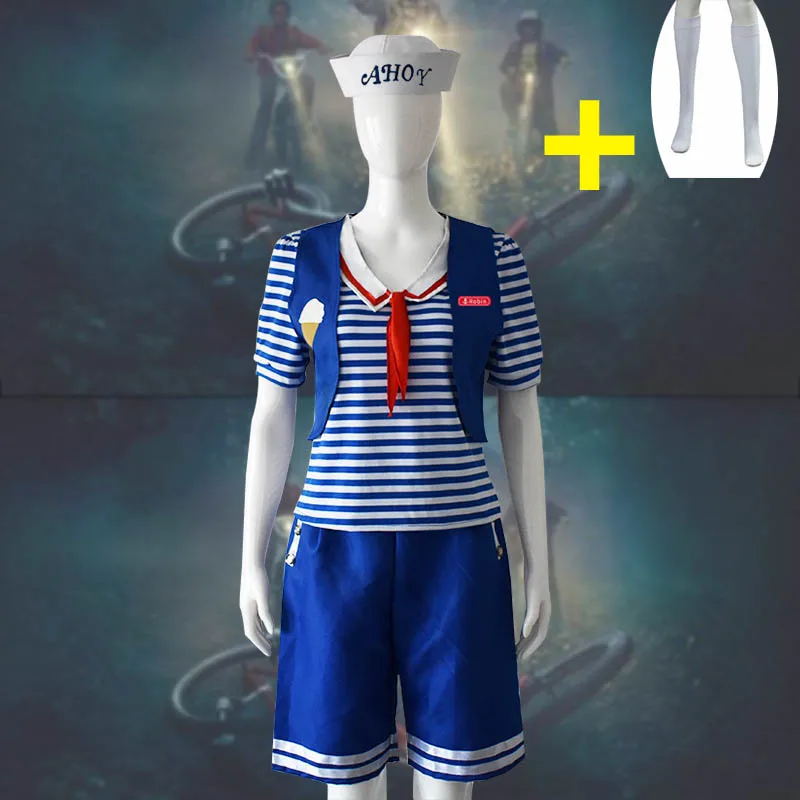 Для сериала очень странные Стив Робин совки Ahoy Хэллоуин костюм для детей и