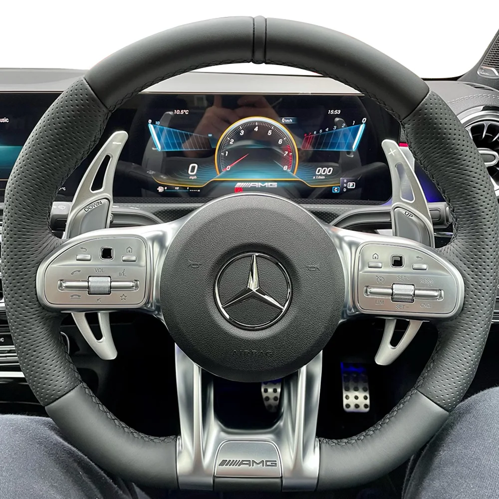 Лопастное переключение для Mercedes-Benz класса A AMG A35 A45 C63 C43 SL63 CLA45 G63 GLS63 E63 CLS53 GLC43 2019 2020