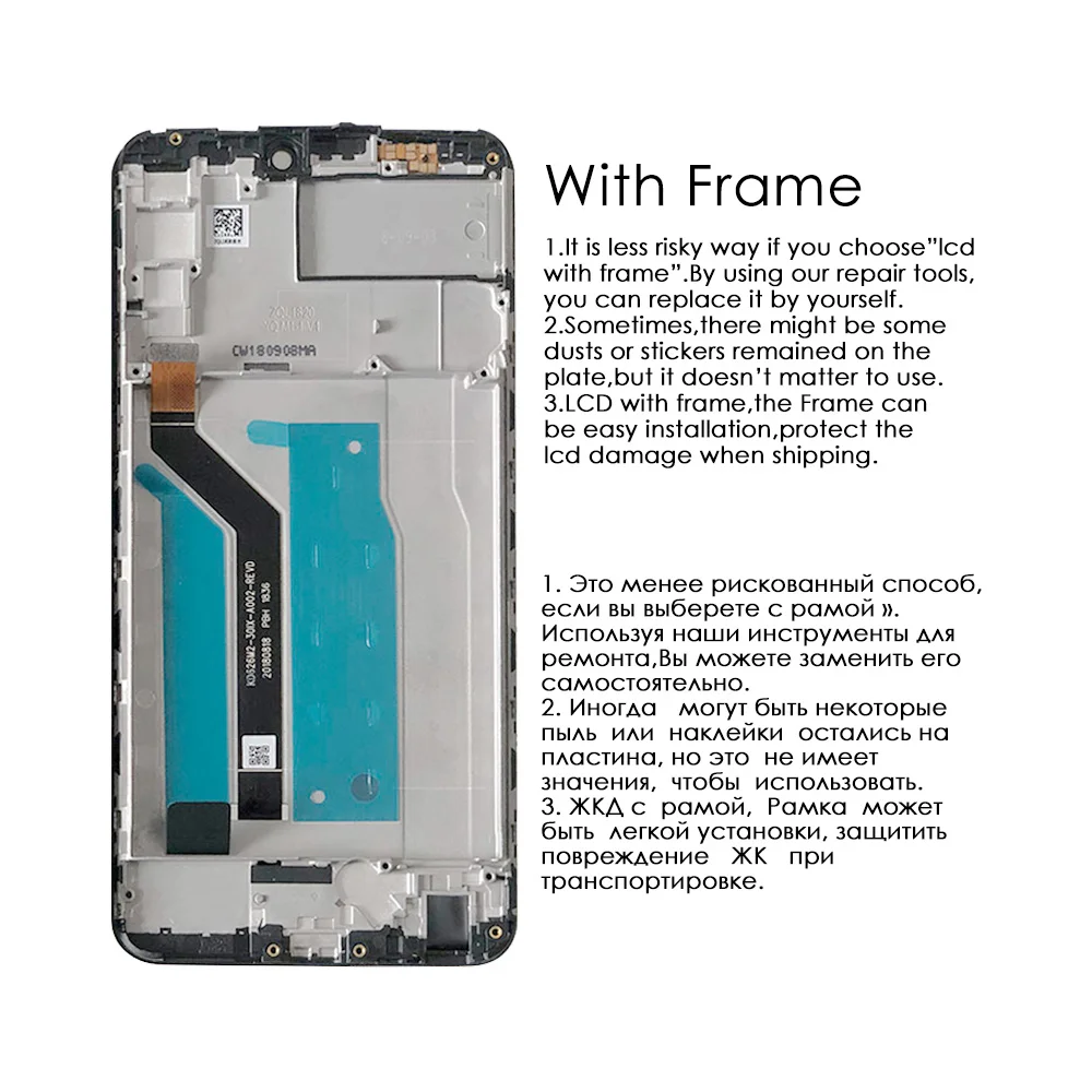 6.26"Original Screen For Asus ZB631KL Display for ASUS Zenfone Max Pro M2 ZB631KL LCD Touch Screen Digitizer Replacement part images - 6