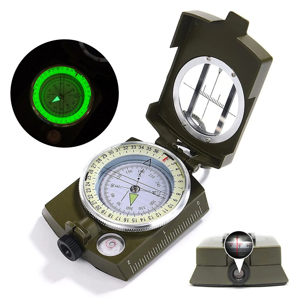 

Женский многофункциональный компас, профессиональное военное Уличное оборудование для выживания и кемпинга, геологический Карманный комп...