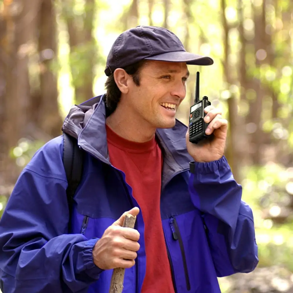 2 шт BaoFeng UV-S9 плюс иди и болтай Walkie Talkie 10 Вт мощное радио CB трансивер дальний