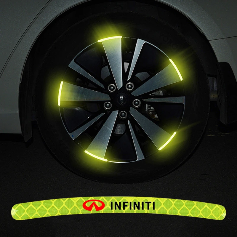 20 шт. декоративные светоотражающие наклейки на автомобильные колеса Infiniti FX35 Q50 Q30