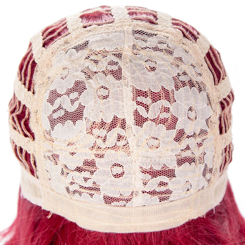 

Yumeno Himiko Red Cosplay Wig for Women Danganronpa V3 Killing Harmony Short Wig Dangan Ronpa Heat Resistant Hair Party Wig