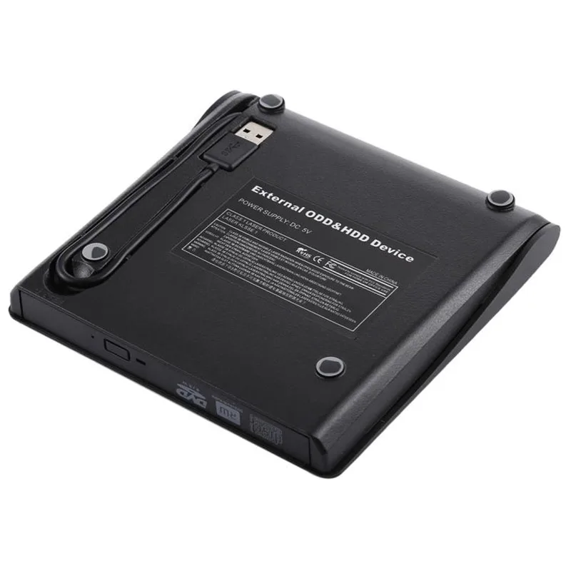 DLBM Портативный USB 3 0 DVD RW Внешний привод проигрыватель горелки Писатель ультра