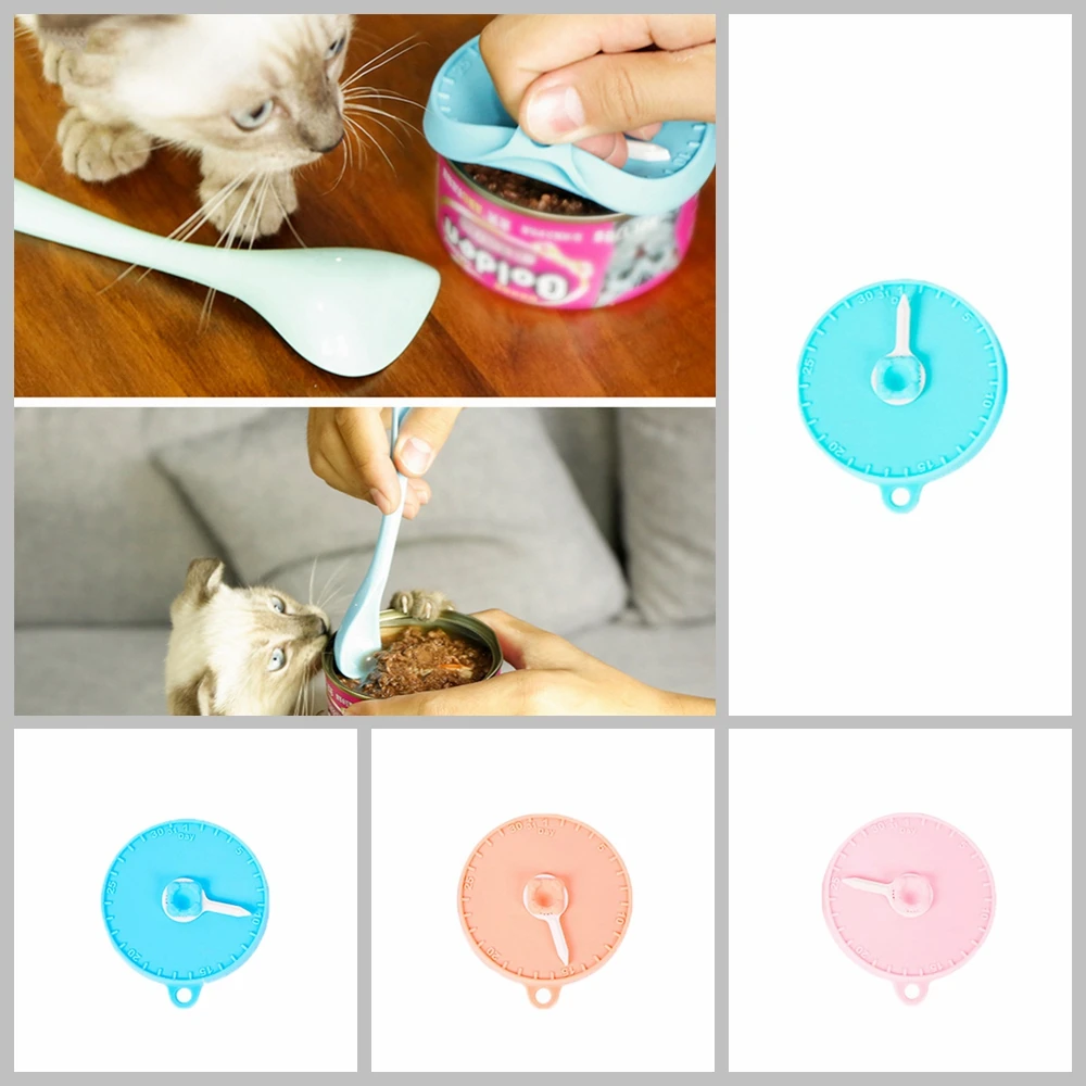 

Portable Silicone Dog Cat Canned Lid Silicone Lid For Cans Reusable Seal Cover For Dog Cat Food