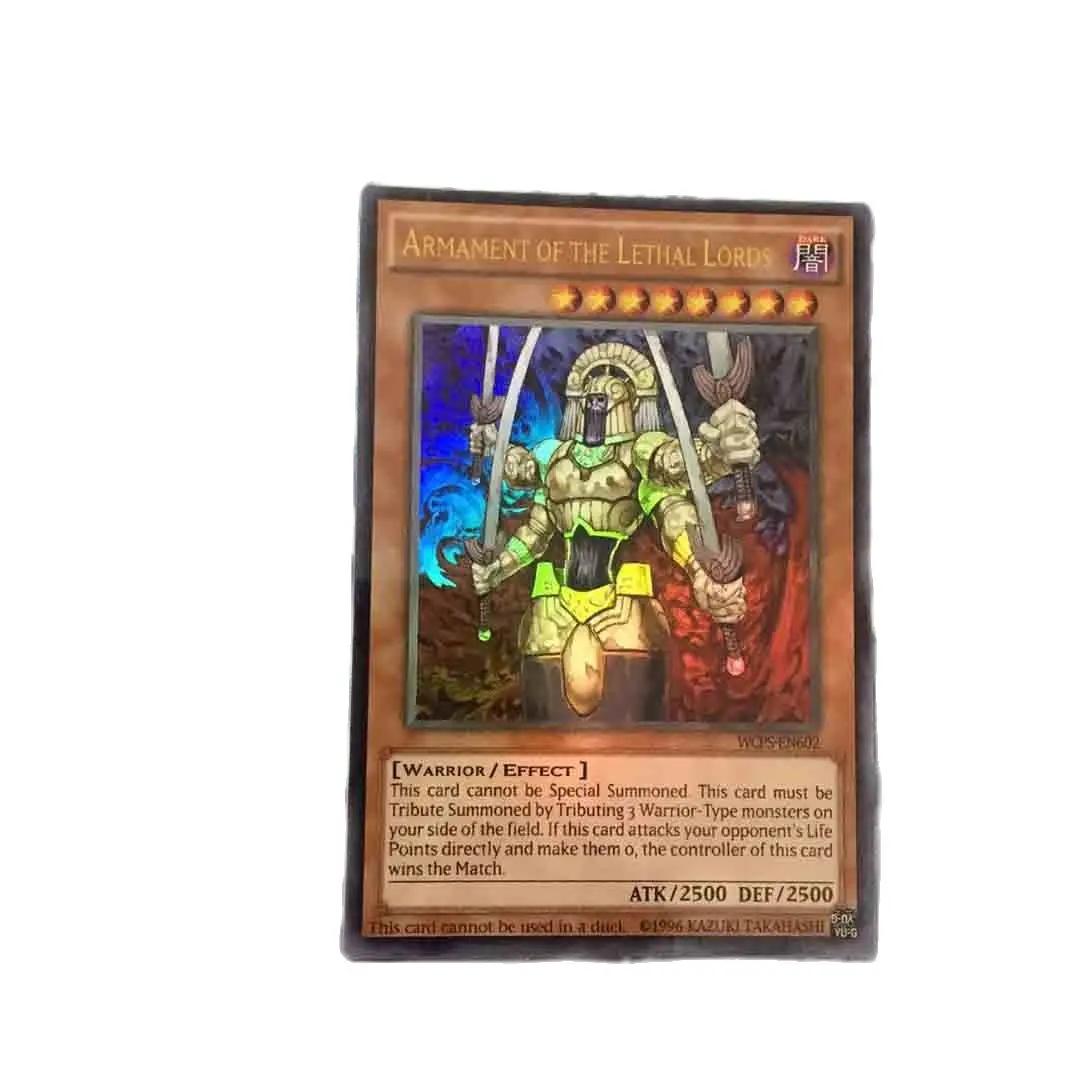 

Призовая карточка Юй Ги о, Всемирный конгресс 2006, доспех будо-Бога, «сделай сам», лицевая флэш-игрушка, хобби, коллекционные игры, коллекцион...