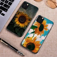 sunflower beautiful phone case for iphone 11 pro max iphone 12 13 pro max xs max 6 6s 8 7 plus x 2020 xr phone cases