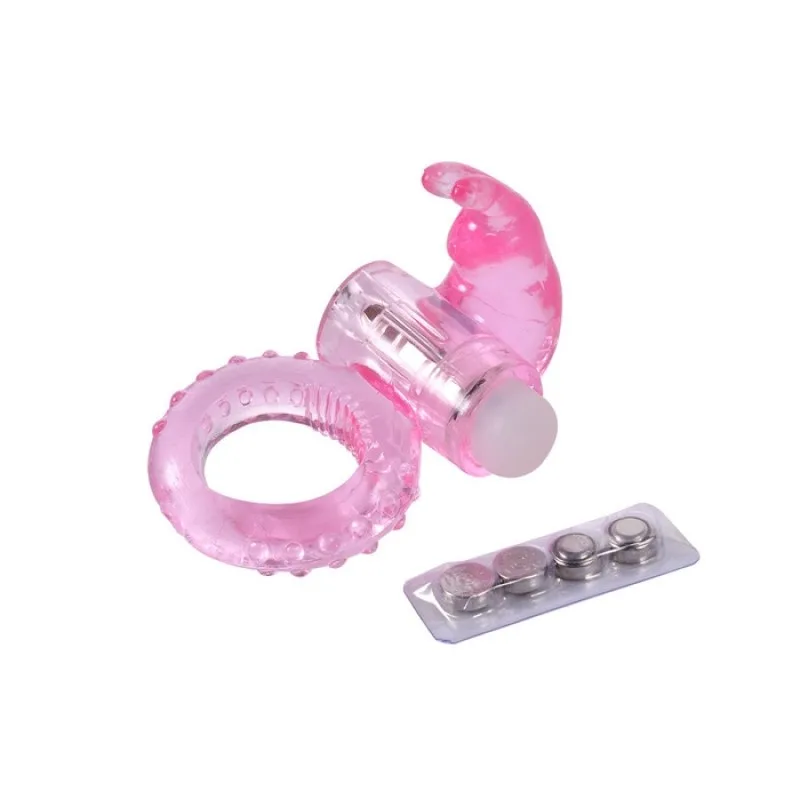 Силиконовое вибрирующее кольцо на пенис секс игрушки для мужчин кролик клитор