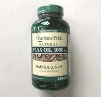 free shipping flax oil 1000 mg omega 36 9 cold pressed 240 softgels