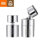 Смеситель Xiaomi Youpin для экономии воды, кран с фильтром и насадкой, 2 режима, защита от брызг, большой угол, для кухни и ванной комнаты