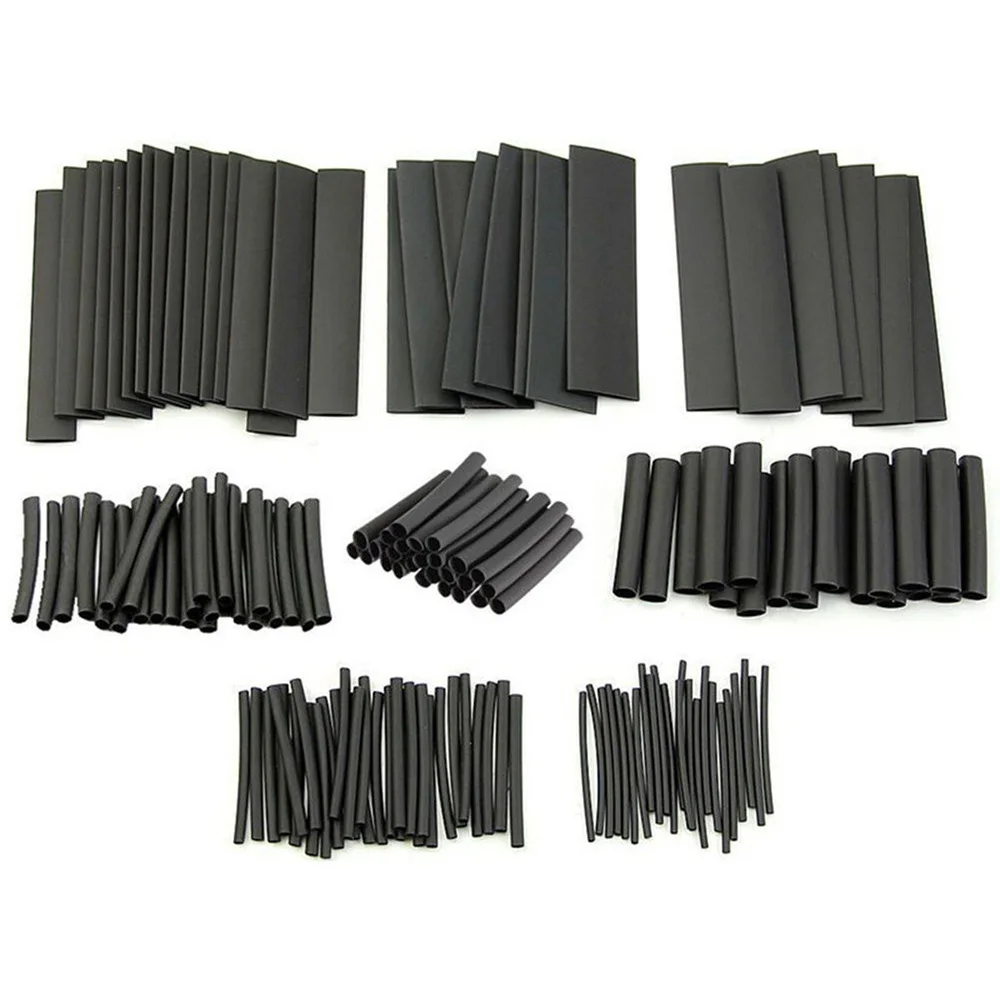 

127Pcs/lot Thermoresistant Tube Glue Weatherproof Heat Shrink Sleeving Tubing Tube Assortment Kit Wire Cable Polyolefin Wrap Tub