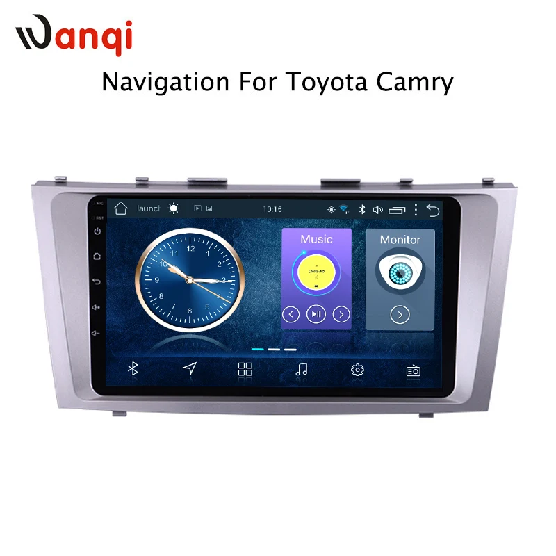 Автомобильная Мультимедийная система wanqi 9 дюймов Android 8 1 полный сенсорный экран