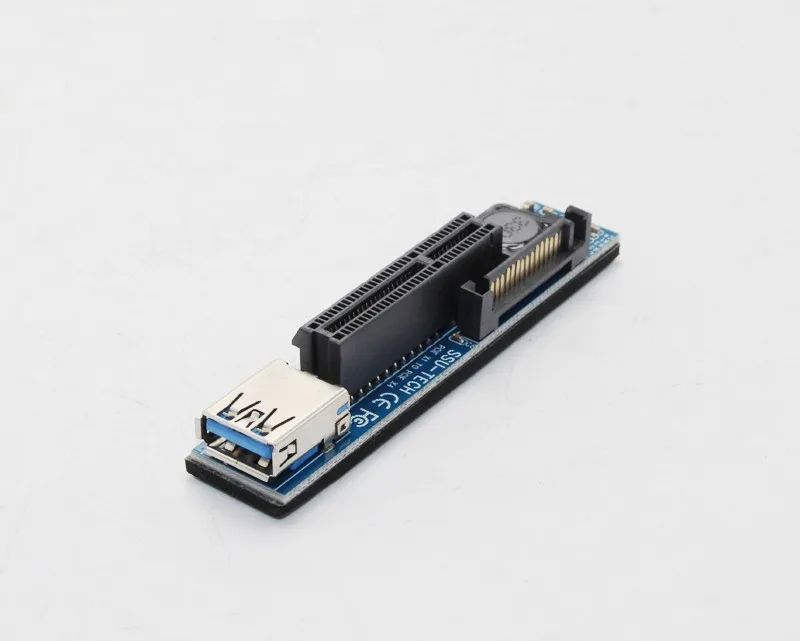 Компьютерный Кабельный разъем PCI E Riser PCIE удлинительные кабели USB SATA адаптер 3 0 для