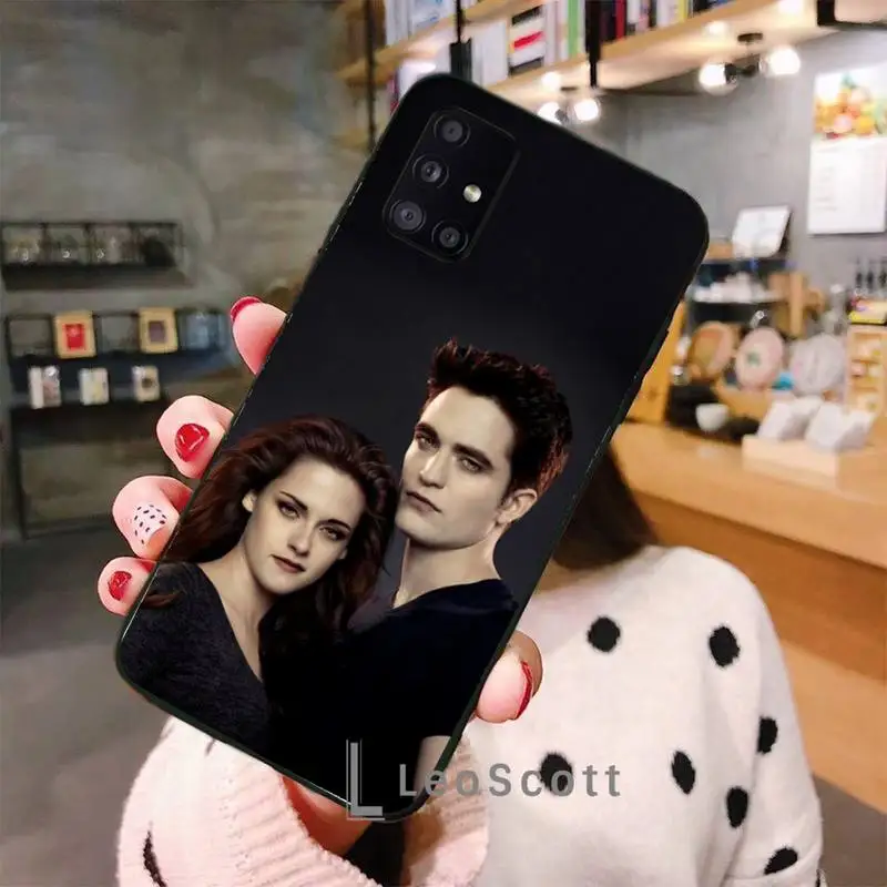 

TV Twilight Isabella Edward Cullen Phone Case For Samsung A50 A51 A71 A31 A21S S8 S9 S10 S20 S21 Plus Fe Ultra 4G 5G