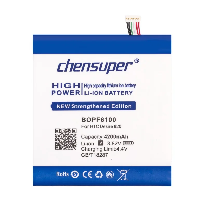 Аккумулятор chensuper BOPF6100 4200 мАч для HTC Desire 820 D820u 820Q D820t D826 826T 826 Вт | Мобильные телефоны
