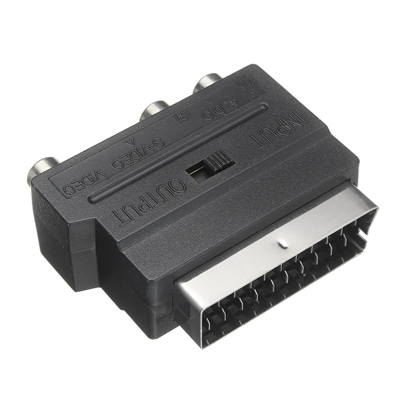 Аудиокабель папа с S видео на 3 RCA AV переходником SCART Phono 1080P HDMI совместимый к