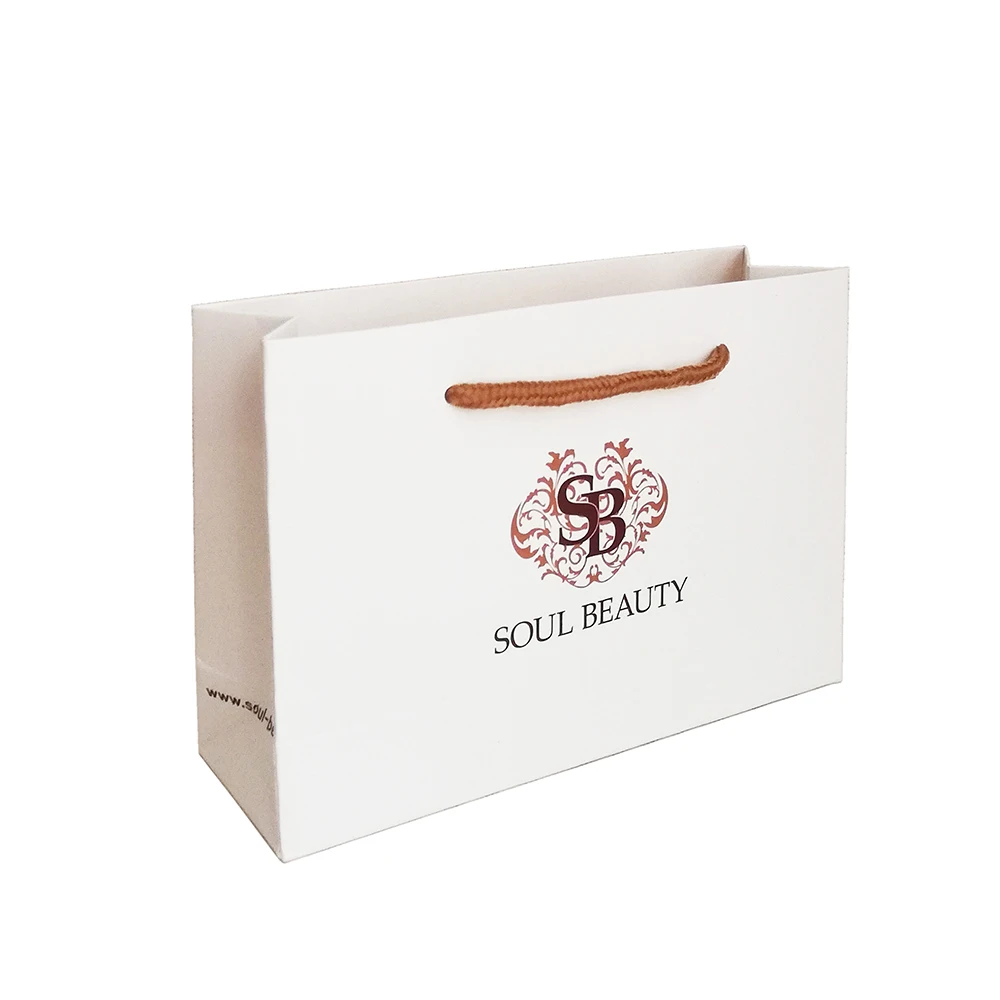 Бумажный пакет коробка с напечатанным логотипом на заказ Подарочный упаковочный