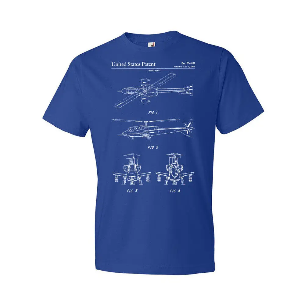 Military Helicopter T-Shirt Pilot T-shirt Attack Combat Chopper Air Force Army2018 Fashion Brand Men's Tops StreetWear |