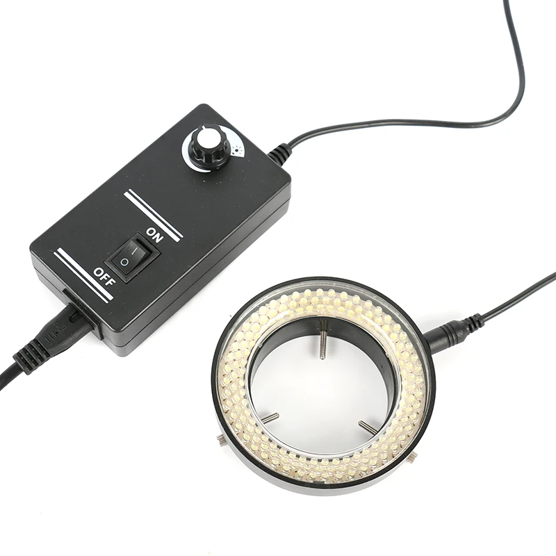 Высокая яркость Регулируемый 144 светодиодный кольцевой светильник