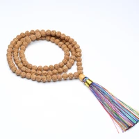 a spiritual gift made in kathmandu nepal vajra bodhi 108 prayer beads rosary necklace