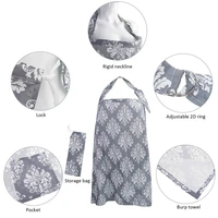 outdoors nursing cloth breathable baby feeding nursing covers mum breastfeeding nursing poncho cover up adjustable privacy apron
