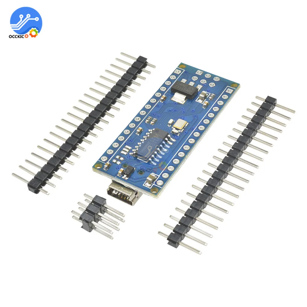 Плата контроллера USB CH340 Nano V3.0 ATmega328P совместима с драйвером Arduino приемопередатчик