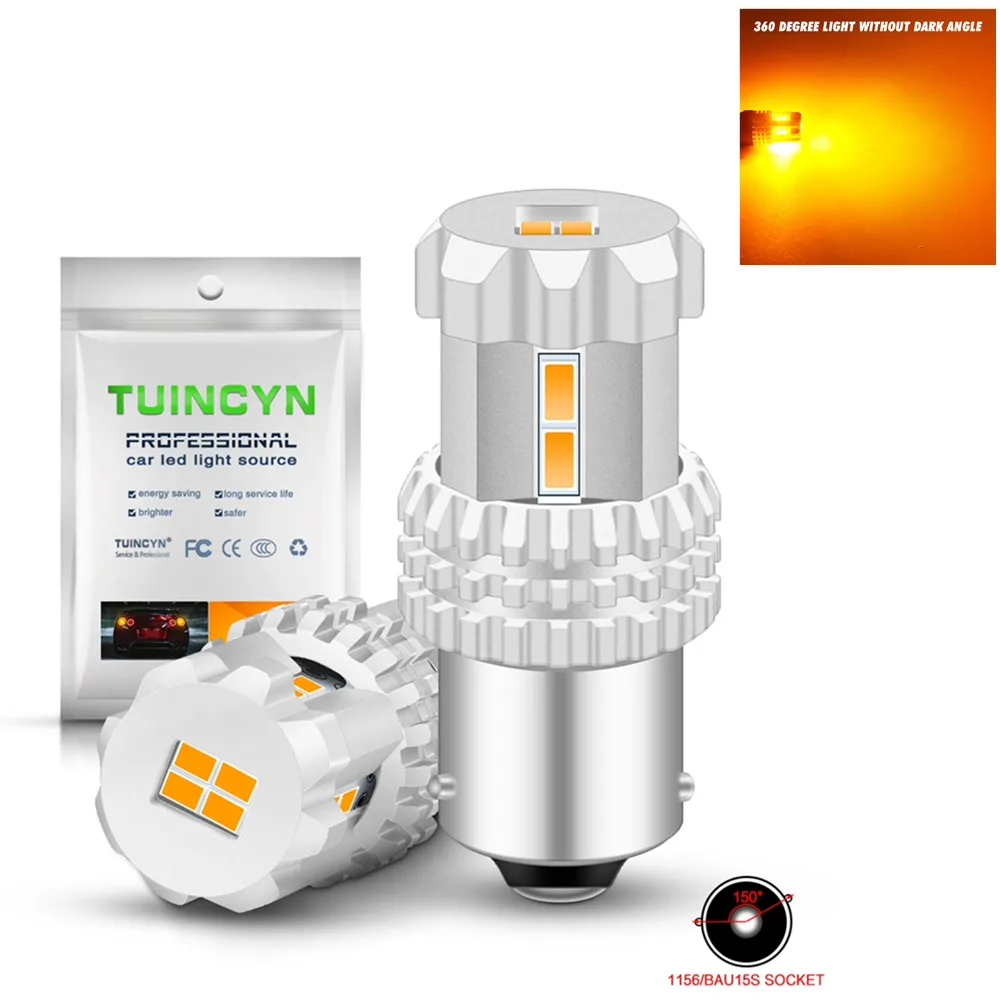 

Светодиодсветодиодный лампа BAU15S Янтарная 7507, PY21W 12496, 5009, 7507AST, 24 Вт, 12SMD, 3020 чипсетов, 1080 лм, для белого и желтого цветов Автомобильные стоп-сигн...