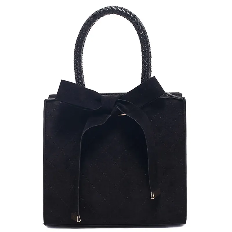 

Elegant Female Weave Tote bag 2020 Fashion New Quality Matte PU Leather Women's Designer Handbag Vintage Shoulder Messenger Bag