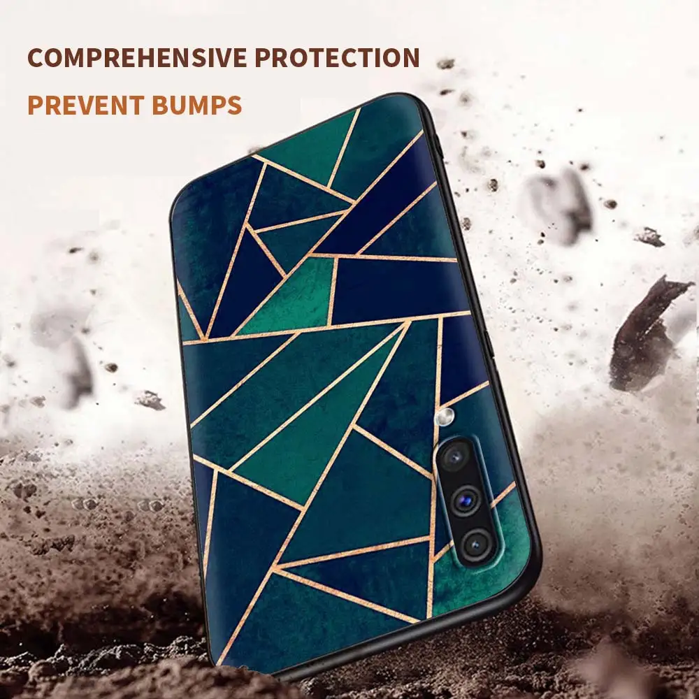 

Marble Geometric Figure Soft Case for Samsung Galaxy A50 A51 A70 A71 A21s A10 A30 A20e A40 A20s A10s Silicone Capa Phone Cover