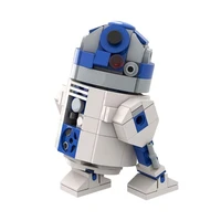 star space series r2 d2 battle robot model building blocks military weapons blocks collection high tech childrens toys