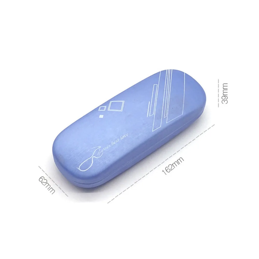 

1pcs Men Women Glasses Box Portable Leather Pu Myopia Glasses Case Eyewear Protector Sunglasses Reading Eyewear Case Containers