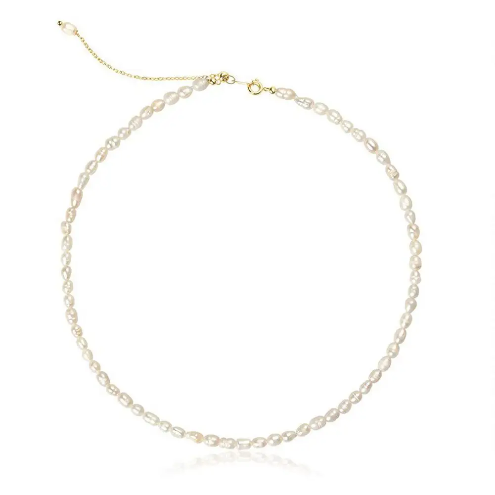 Модное Винтажное колье-чокер из бисера ожерелье с жемчугом изящный чокер ручной