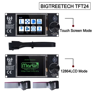 Сенсорный экран BIGTREETECH TFT24 V1.1 дисплей 12864LCD Запчасти для 3D принтера VS MKS TFT2.4 для SKR PRO SKR V1.4 turbo Ender 3 обновление