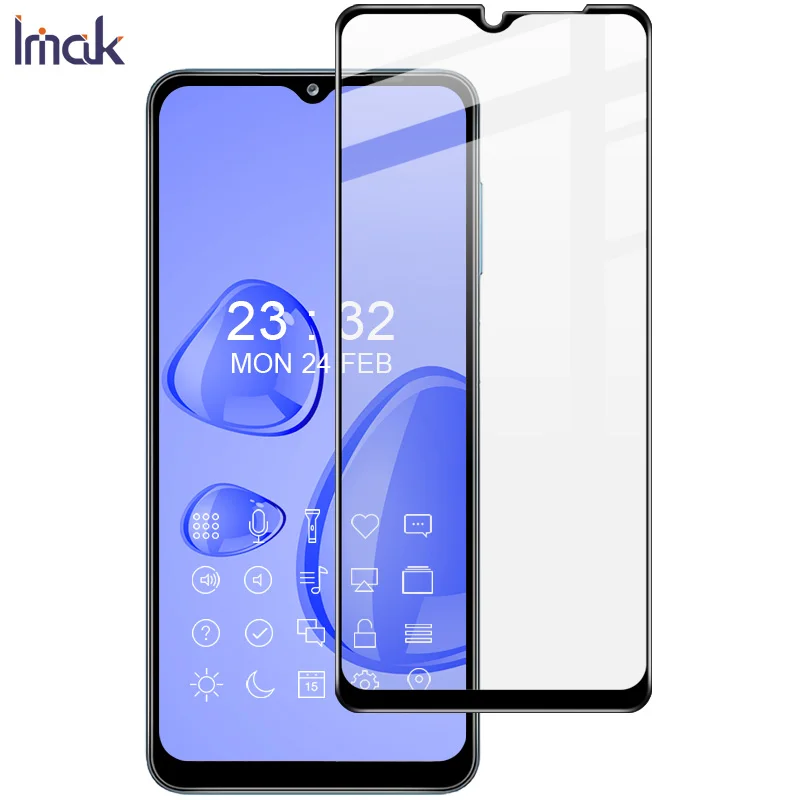 

Imak For Samsung Galaxy A12 5G Pro+ Full Tempered Glass Screen Protector Protective Glass Film For Samsung A12