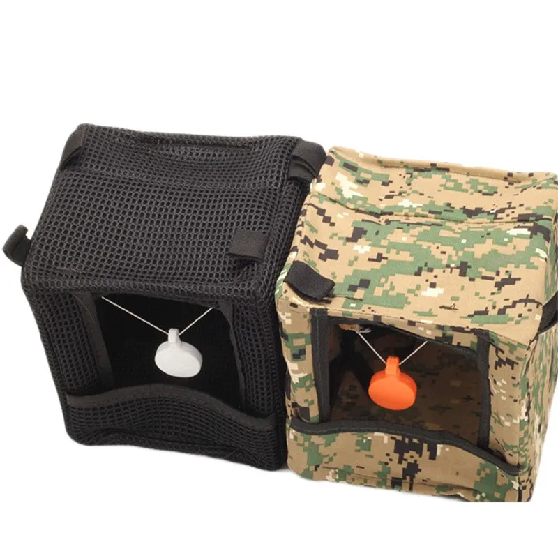 

Camouflage Foldable Cloth Box Target Box Recycling Archery Hunting Slingshot Spreader Box Indoor And Outdoor Practice Sports